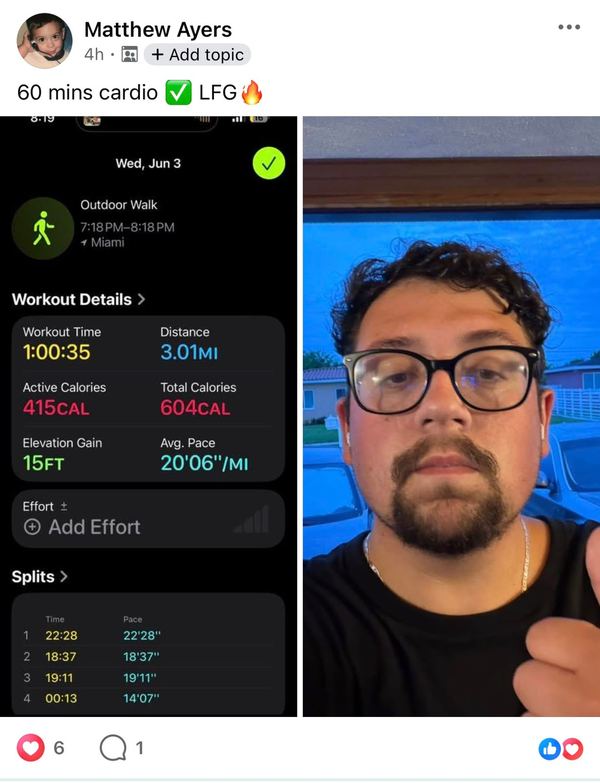 Client win message screenshot